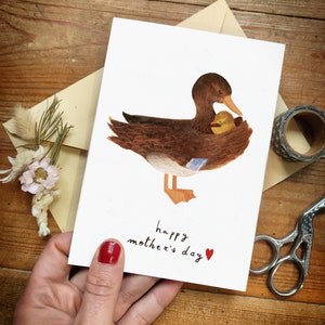 A6 wenskaart | Moederdagkaart | Dierenkaart | Briefpapier