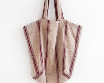 Aso Oke Bolsa de gran tamaño