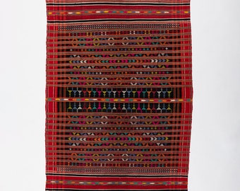 Vintage Jaisalmer India Manta de Lana / Mantón