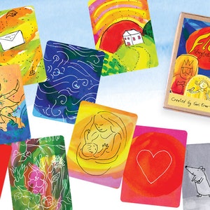 Flow Storytelling Cards a family game for art lovers image 2