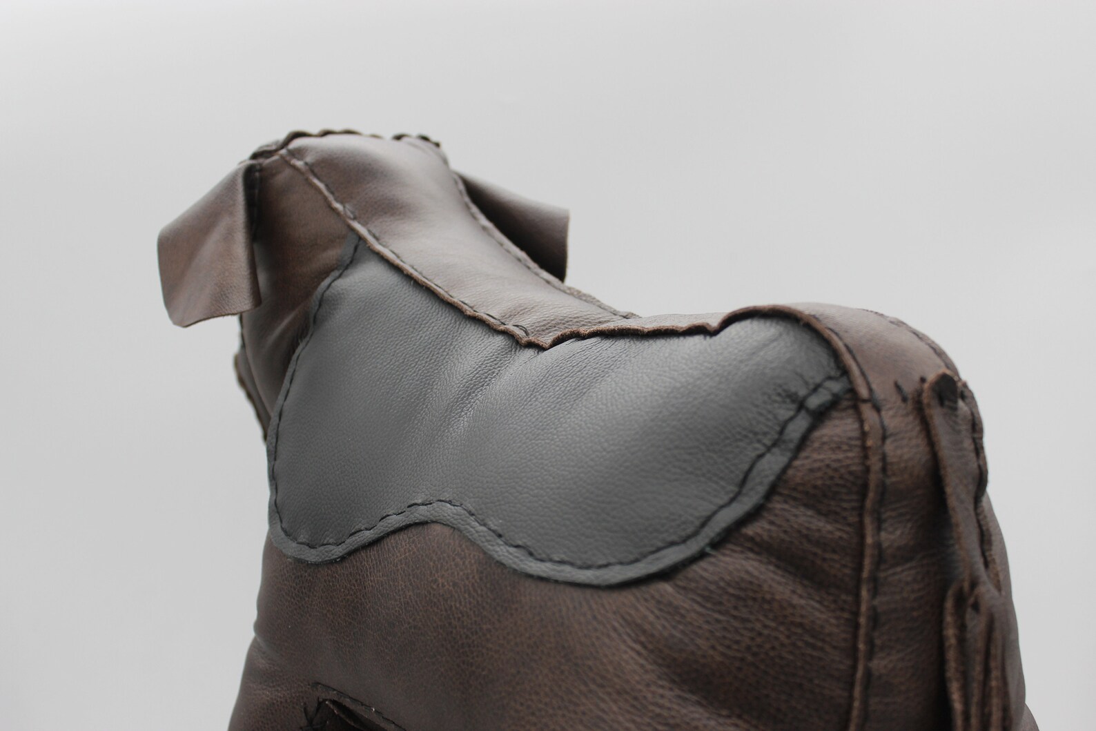 Leather Cow Plush Etsy