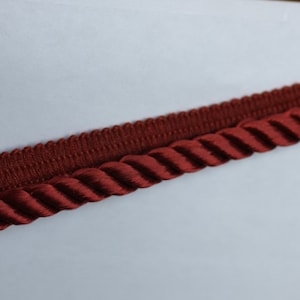 Lip Cord by Conso Trim, F21970 K35, Cord with Lip, For Drapery, Upholstery, Pillows, Lamp Shade,