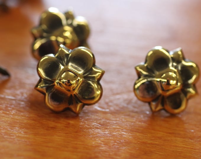Upholstery Decorative NAIL HEADS Bronze Ren  Finish, 3/4" Dim, 25 PCs per pk, Use for Chair, Sofas, Headboard,