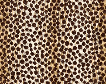Fabric 64735 Nakuru Linen Velvet Brown by F. Schumacher fabric, For Upholstery, Drapery, Betting, Dress, Decor, Pillows, By the yd,