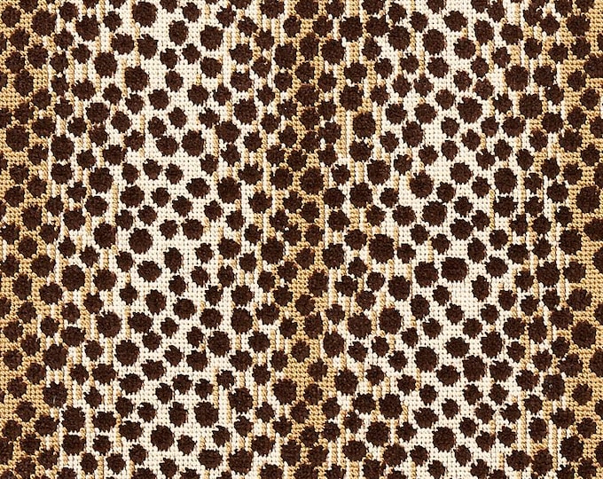 Fabric 64735 Nakuru Linen Velvet Brown by F. Schumacher fabric, For Upholstery, Drapery, Betting, Dress, Decor, Pillows, By the yd,