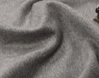 MOHAIR 67135 Dixon Mohair Weave Color FEATHER GREY By F Schumacher, 54" wide, Good For Upholstery, Drapery, Bedding, Dress,
