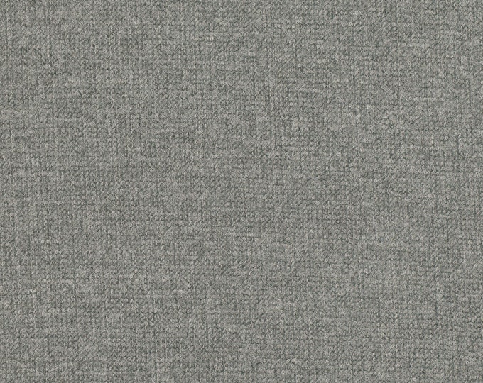 Wool Bouclé Fabric Andante Carbon Grey M506/03 By Romo, 54" wide, Good For Upholstery, Drapery, Bedding, Dress,