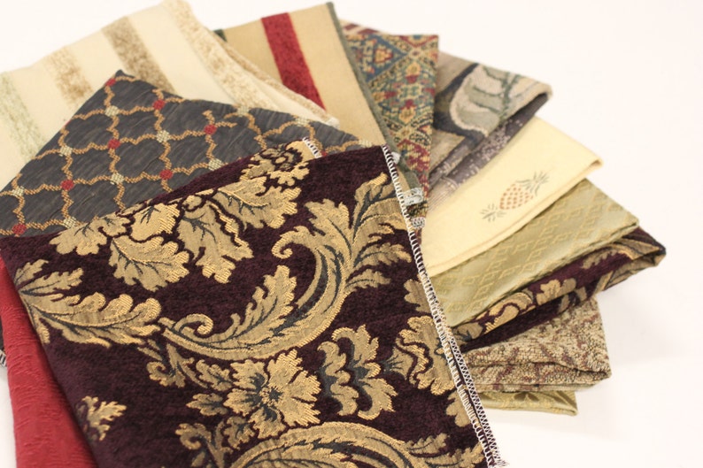Upholstery Fabric Remnants 5 Pounds of Assorted Fabrics and Etsy