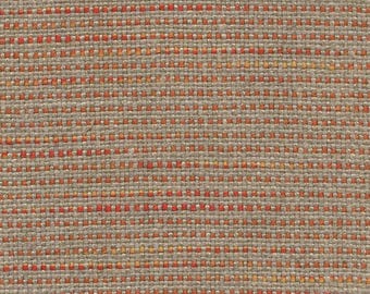 Linen Fabric CARA POPPY 12006 By Jacques Bouvet, Calvin Fabrics,  Texture Woven Fabric, Good For Upholstery, Drapery, Bedding, Pillows,