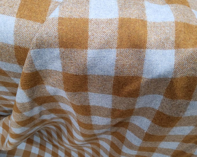 Holland and Sherry wool Fabric BEAU Rust / Oxford DE12799, For Upholstery, Drapery, Pillows,