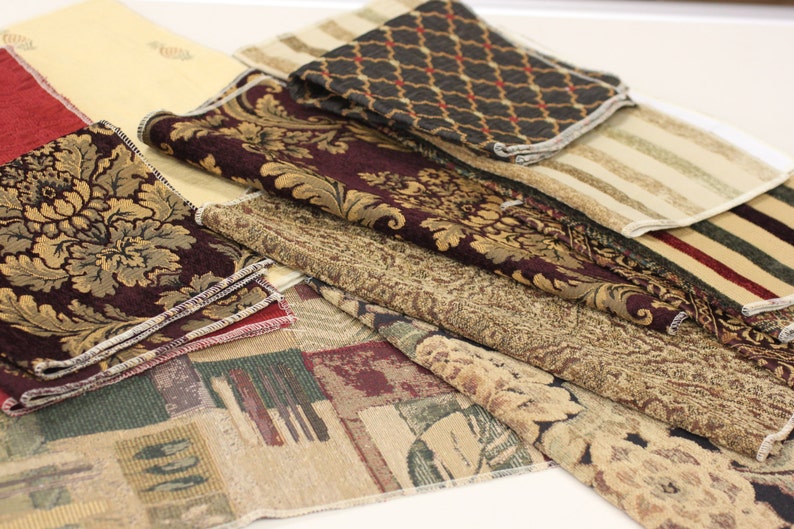 Upholstery Fabric Remnants 5 Pounds of Assorted Fabrics and Etsy