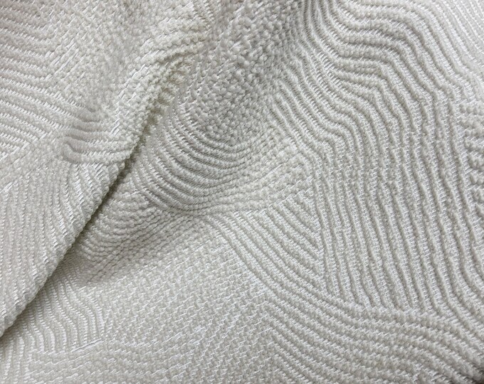 Romo Black Edition Oriku Calico 9130-01, Textured Bouclé Weave Fabric. 54" wide, Good For Upholstery, Drapery, Bedding, Dress,