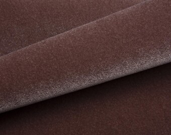 Velvet Fabric Cloud Nine Acai 1553/24 By Holly Hunt. 54" wide, Good For Upholstery, Drapery, Bedding, Dress,