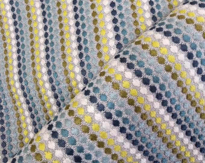 Romo Fabric Alba Verde 7989/03. 54" wide, Good For Light Upholstery, Drapery, Bedding, Dress,