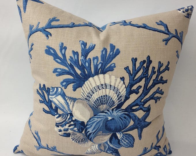 Designer High End Pillows, made w/Duralle Fabric,