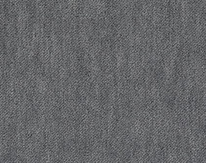 Pollack Mohair Velvet Fabric Soho Plush Steam Pipe 5109-02. By Pollack. 54" wide, Good For Upholstery, Drapery, Bedding, Dress,