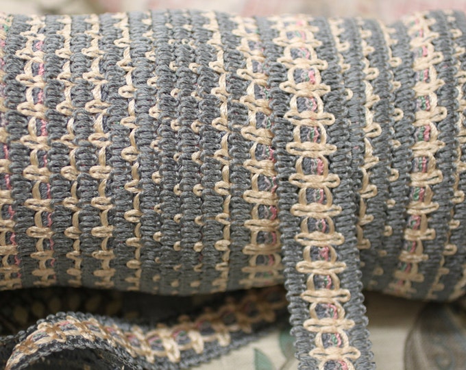 Trim 1.1/4" Braid Gimp, Upholstery Drapery gimp, For drapery, Upholstery, lamp shade, Hats, Home decor, Bedding, Arts & Crafts,