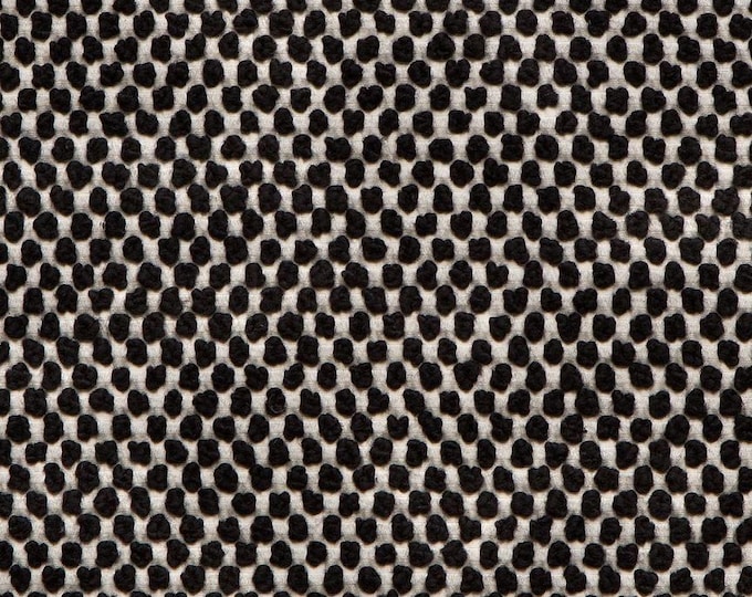 Maharam Fabric Huddle Tuxedo 466420–003. Good For Upholstery, Drapery, Bedding, Dress,
