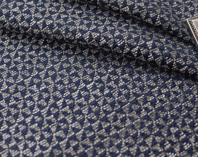4.1/2 yds of Fabric AUTOGRAPHE Marine 36901239 By CASAMANCE. 54" wide, Good For Upholstery, Drapery, Bedding, Dress,