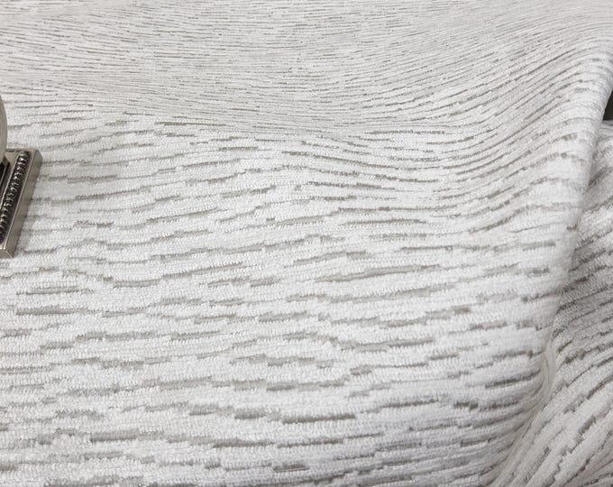 Scalamandré Fabric INSPIRATION White Star A9 INSP 0001, Use for Upholstery, Drapery, Cushions,
