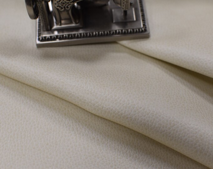 Vinyl Fabric STIPPLE Ivory 27.241.011 By Pallas Textile, High Performance, Good for Upholstery, Drapery, Bedding, Pillows,