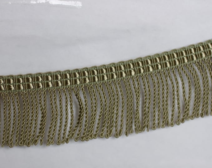 Bullion Fringe by Conso Trim, 097396 L47, 2" Knitted Bullion fringe,  for Drapery, Upholstery,