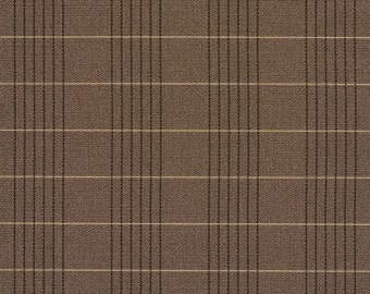 Plaid Crypton Fabric Windowpane 3861-103. By Designtex, 54" wide, Good For Upholstery, Drapery, Bedding, Dress,