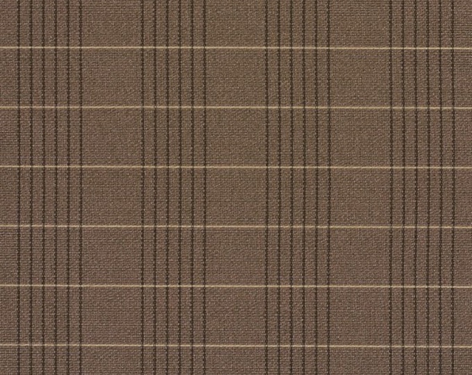 Plaid Crypton Fabric Windowpane 3861-103. By Designtex, 54" wide, Good For Upholstery, Drapery, Bedding, Dress,