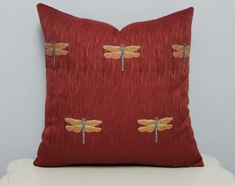 Designer dragon fly Pillow,  High End Pillows, available in al sizes.