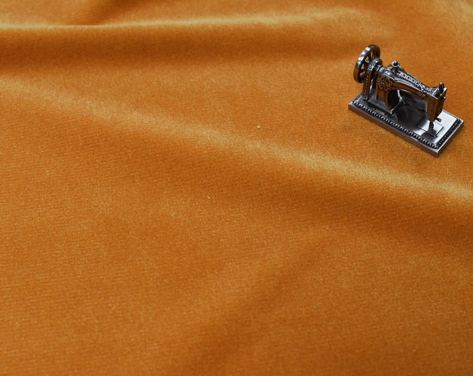 Fabric Velvet Mix 977-45 Squash By HBF Textile. 54" wide, Good For Upholstery, Drapery, Bedding, Dress,
