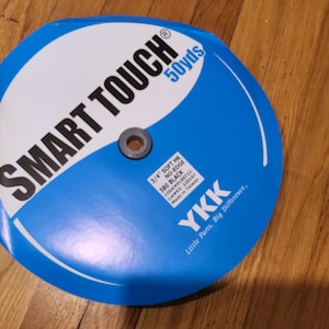YKK Smart Touch 3/4" hook or loop Fastener 50 YD roll, or by the yd, Sew on, color white,