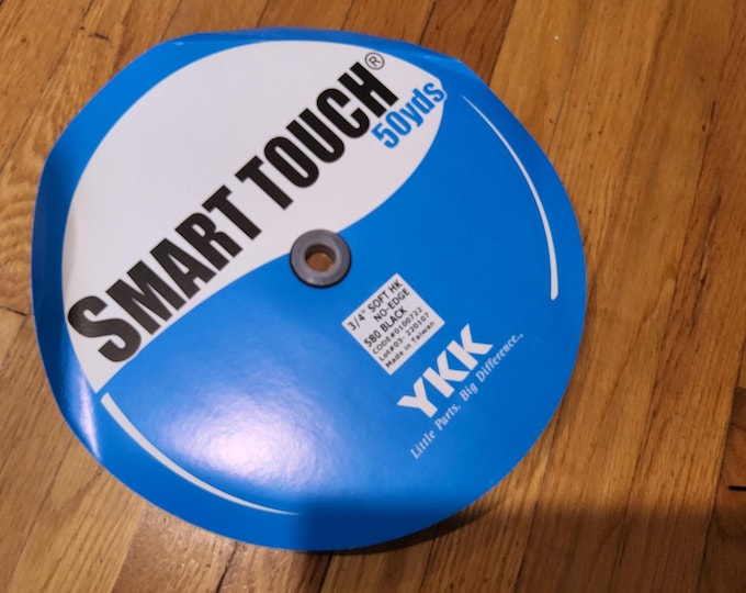 YKK Smart Touch 3/4" hook or loop Fastener 50 YD roll, or by the yd, Sew on, color white,
