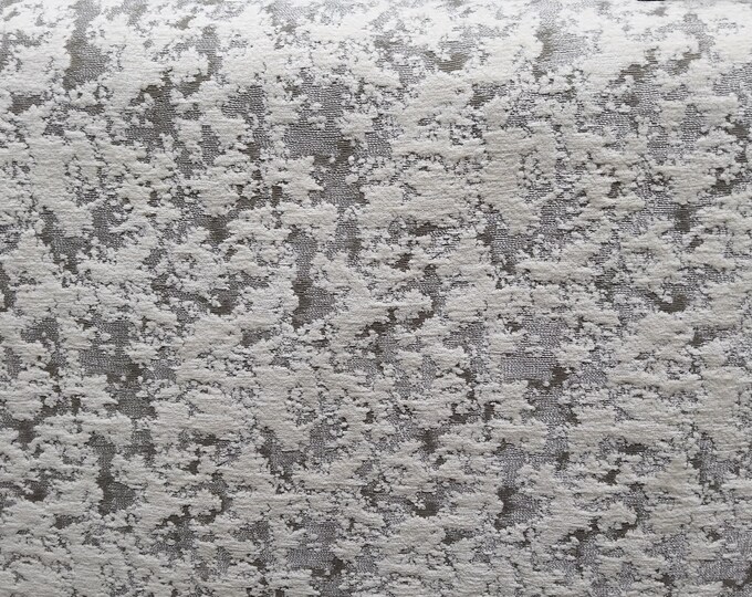 Kravet Couture Fabric 36355.11.0 Illumine Pewter Modern Luxe, For Upholstery, Drapery, Bedding, Pillows, Handbags,