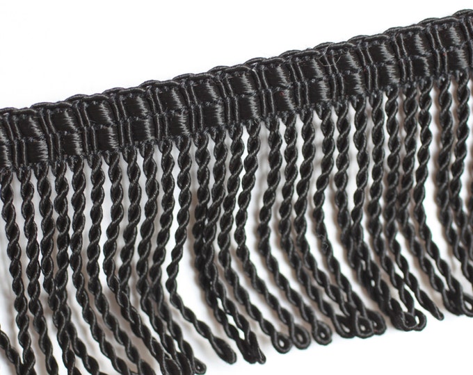 Bullion Fringe by Conso Trim, 021308 P15, 2" Knitted Bullion fringe,  for Drapery, Upholstery,