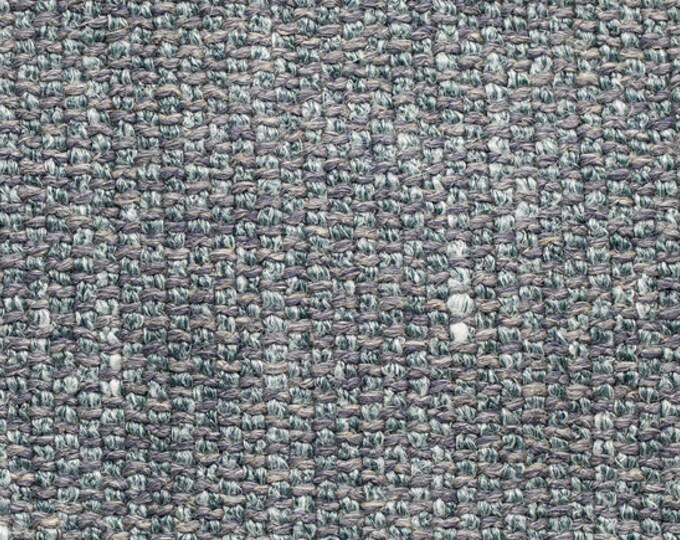 Holly Hunt Fabric HERITAGE HEATHERED TURQ 1139-05, Use for Indoor/Outdoor,  Patio furniture, Cushions, Upholstery,
