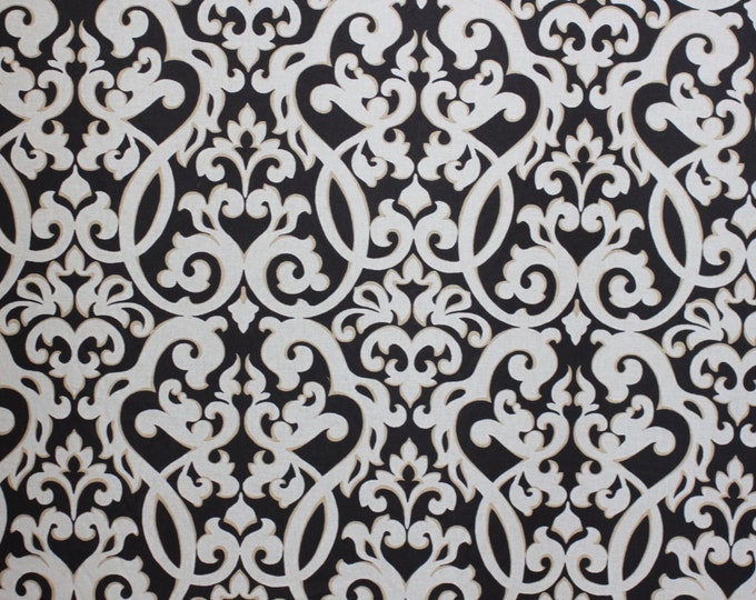 FABRIC, Waverly, Evening Scroll Nightfall By Waverly fabrics, Cotton Print Fabric,  For Draperys, Bedding, Light Upholstery, Bags, Craft,