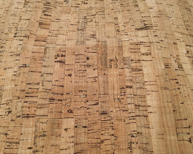 Natural Cork Fabric Sheets 37" wide,