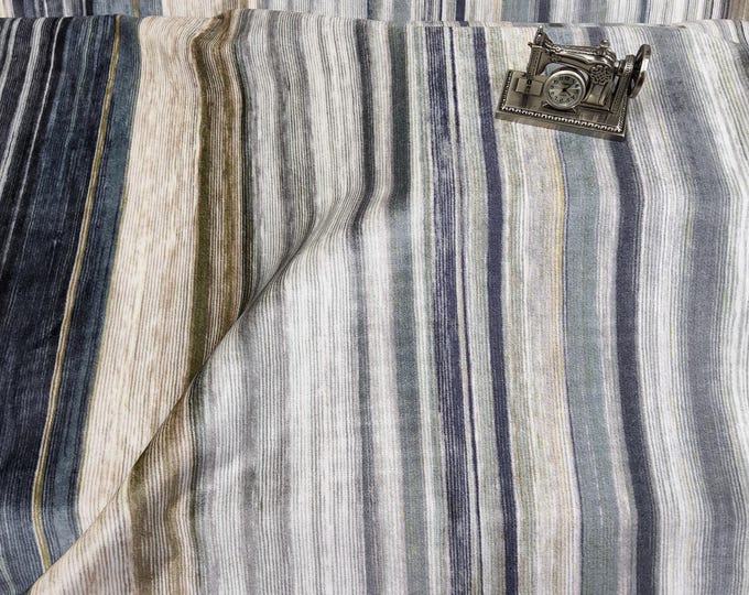 Romo Tomoko Velvet Oxide 9068/01 Fabric. 54" wide, Good For Upholstery, Drapery, Bedding, Dress,