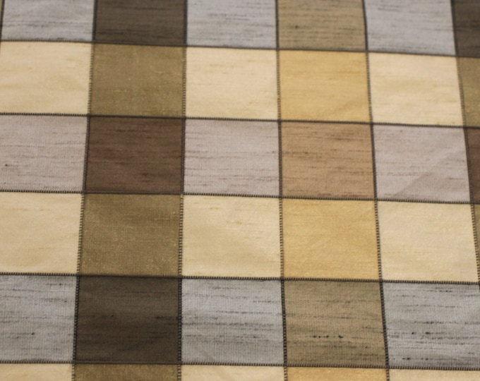 FABRIC, Kravet 26236-616, Plaid Fabric, korla 104503 Espresso, 54", Silk  look, Use for Upholstery, Drapery, Bedding,