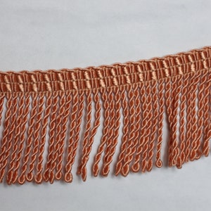 Bullion Fringe by Conso Trim, 021308 K16, 2&quot; Knitted Bullion fringe,  for Drapery, Upholstery,