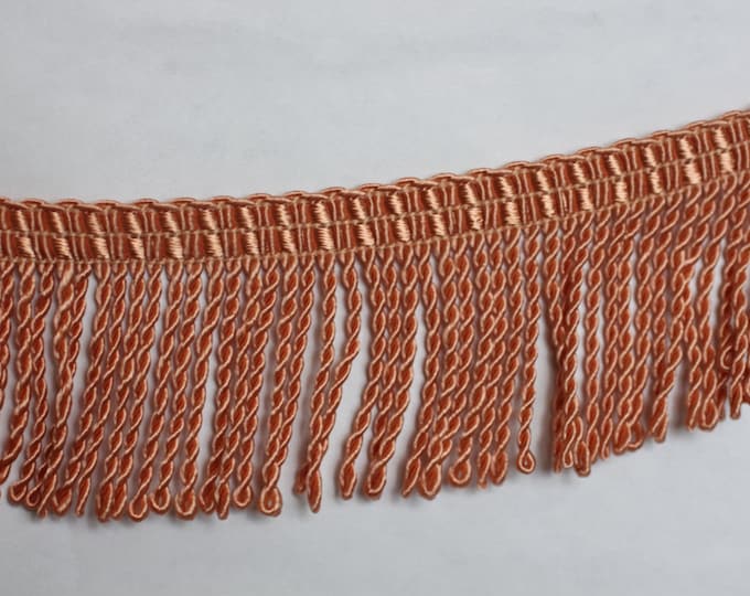Bullion Fringe by Conso Trim, 021308 K16, 2" Knitted Bullion fringe,  for Drapery, Upholstery,