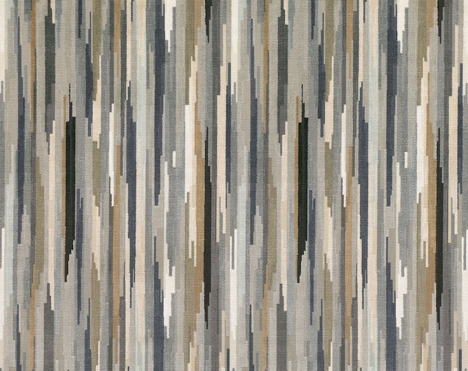 Romo 7803-06 Benito Gunmetal, Cut Velvet Fabric. 54" wide, Good For Upholstery, Drapery, Bedding, Dress,