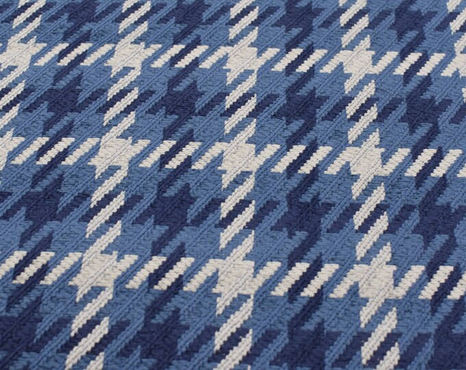 Fabric BF10671 Court Plaid 648 SAPPHIRE By LEE JOFA, , For Upholstery, Drapery, Betting, Dress, Decor, Pillows, By the yd,