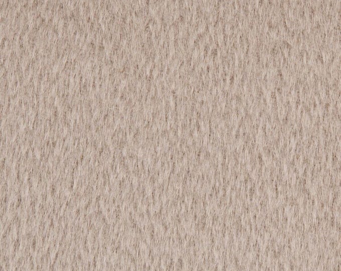 Alpaca Wool Fur fabric, Royal Alpaca Latte 1953/09 By Holly hunt, 54" wide, Good For Upholstery, Drapery, Bedding, Dress,