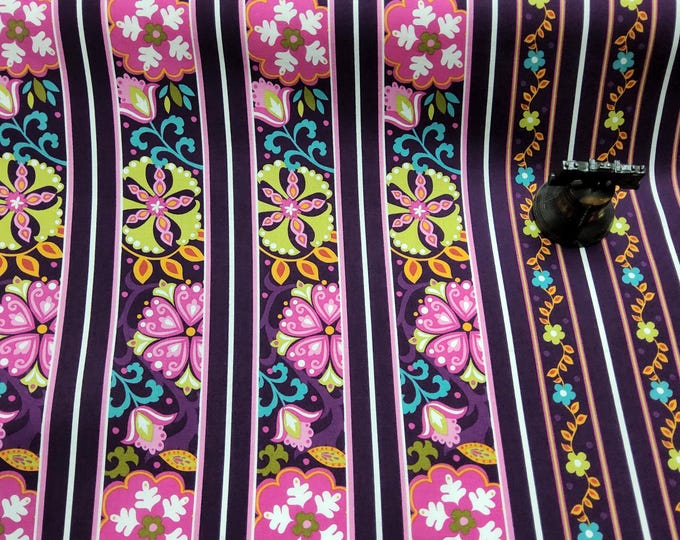 Genevieve Fifty/Fifty Stripe Quilter’s Cotton From Robert Kaufman