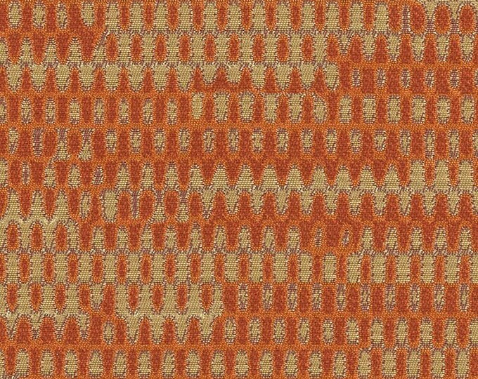Fabric Zip It carrot soup 2378/06 By Pollack Textile, High Performance / Bleach Cleanable Good for Upholstery, Drapery, Bedding,