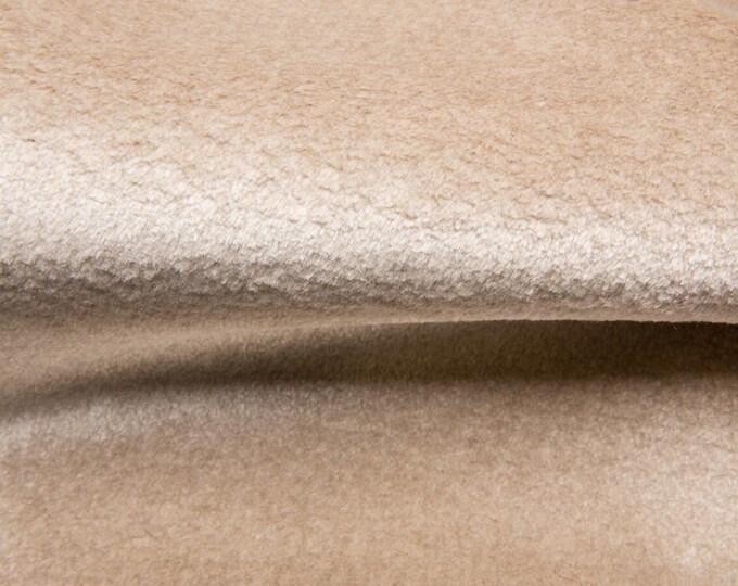 Camel Hair Velvet Pharaoh Natural 1611/03 By Holly hunt, 54" wide, Good For Upholstery, Drapery, Bedding, Dress,