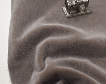 Mohair Velvet Fabric Plaza Mink 11236-09 By Cowtan & Tout. 54" wide, Good For Upholstery, Drapery, Bedding, Dress,