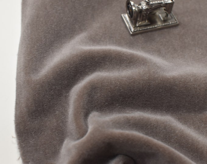 Mohair Velvet Fabric Plaza Mink 11236-09 By Cowtan & Tout. 54" wide, Good For Upholstery, Drapery, Bedding, Dress,