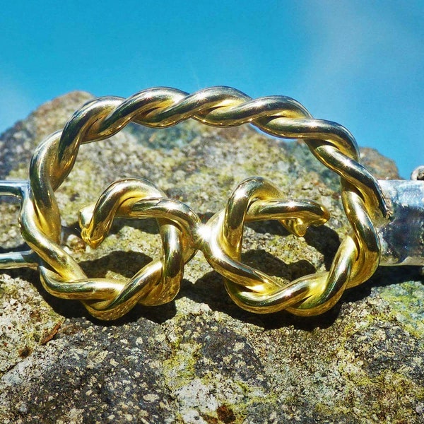 Twisted 18k "Petroglyph" Bracelet.